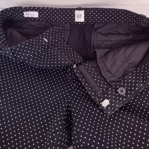 Gap women's black and white skinny ankle pants size ( 12 R) - Picture 5 of 13